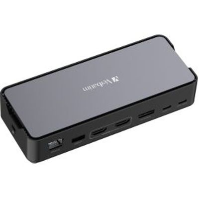 Verbatim CDS-15 USB-C Pro Triple Dock 100W