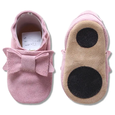 Hobea babyslofjes extra antislip Altrosa-26-27