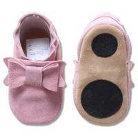 Hobea babyslofjes extra antislip Altrosa-26-27