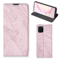 Samsung Galaxy Note 10 Lite Standcase Marble Pink - Origineel Cadeau Vriendin