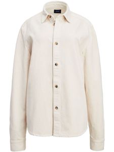 KHAITE chemise Argo en jean - Tons neutres