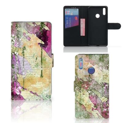 Hoesje Huawei Y7 (2019) Letter Painting Hoesje Huawei Y7 (2019) Letter Painting