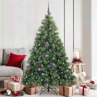 VidaXL Kunstkerstboom met 300 led met standaard groen 180 cm pe en pvc