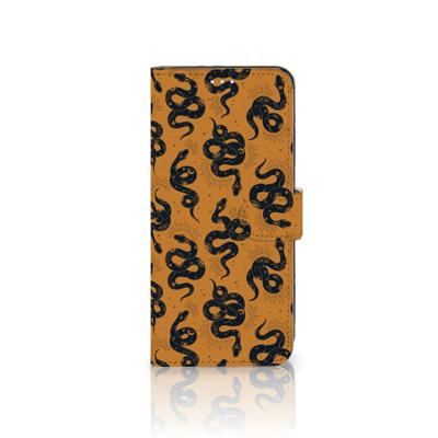 Telefoonhoesje | Met pasjeshouder | voor OPPO Reno 8 Lite | OnePlus Nord N20 Snakes