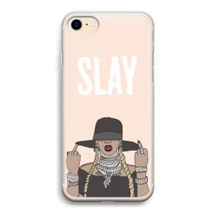 Slay All Day: iPhone 7 Transparant Hoesje