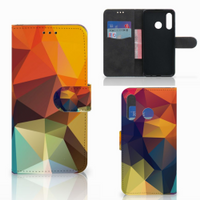 Huawei P30 Lite (2020) Book Case Polygon Color - thumbnail