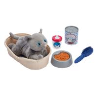Écoiffier Ecoiffier medical knuffel kat met kattenmand speelset - 9dlg.
