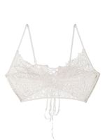 Kiki de Montparnasse soutien-gorge à effet de transparence - Blanc