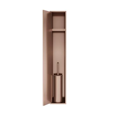 Hotbath &MORE Inbouwnis en Borstelgarnituur - 16x60x13cm - Geborsteld koper PVD PH060BBCP