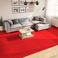 VidaXL Vloerkleed oviedo laagpolig 300x400 cm rood