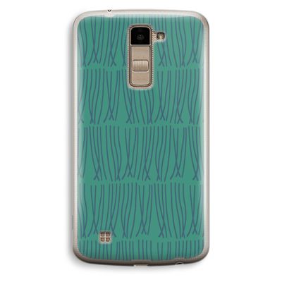Swirls: LG K10 (2016) Transparant Hoesje