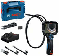 Bosch Blauw gic 12v-5-27 c professional inspectiecamera | 1 x 2,0 ah accu + lader | in l-boxx - 0601241401