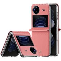 Vivo X Flip Dux Ducis Bril Flip Hoesje - Roze