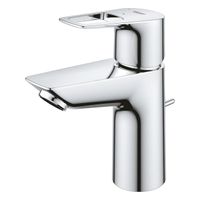 GROHE BauLoop waterbesparende wastafelkraan S-size met waste chroom 22054001 - thumbnail