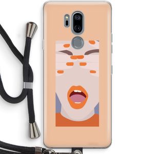 Surprise: LG G7 Thinq Transparant Hoesje met koord