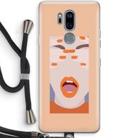 Surprise: LG G7 Thinq Transparant Hoesje met koord