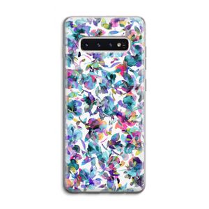 Hibiscus Flowers: Samsung Galaxy S10 4G Transparant Hoesje