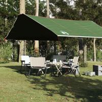 VidaXL Kampeerluifel waterdicht 420x440 cm groen VidaXL Kampeerluifel waterdicht 420x440 cm groen