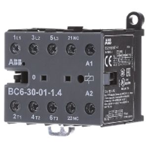 BC6-30-01-1.4-24DC  - Magnet contactor 8A 24VDC BC6-30-01-1.4-24DC