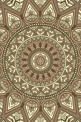Blommie's lifestyle Buitenkleed 180x270cm J bruin