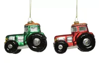 Kerstornament Tractor Assorti 1st Kerstornament Tractor Assorti 1st