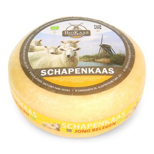 5,4kg Biologisch vegetarische Schapenkaas  48+