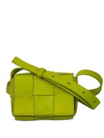 Bottega Veneta Pre-Owned mini sac à bandoulière Cassette - Jaune - thumbnail