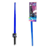 Toi-toys Lichtzwaard - blauw - 62 cm - kunststof - uitschuifbaar - licht en geluid