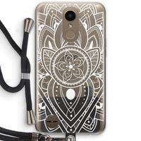 It's Complicated: LG K10 (2017) Transparant Hoesje met koord