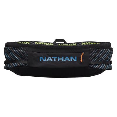 Nathan Pinnacle Belt zwart/blauw unisex