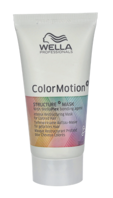 Wella Color Motion Structure Mask Haarbehandeling Maskers 30 ml
