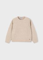 Mayoral winter sweater meisjes - bruin - gebreid