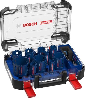 Bosch Accessoires EXPERT Multi Material Power Change Plus Gatzagenset | 20; 22; 25; 32; 35; 40; 44; 51; 60; 64; 76 x 60 mm | 14-delig - 2608901908