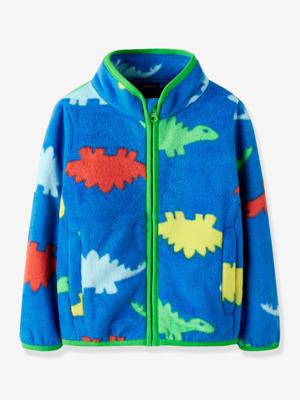 Fleece jas met all-over print voor jongens NAME IT felblauw