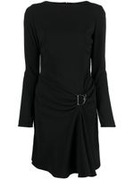 DSQUARED2 robe à plaque logo - Noir