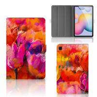 Hoes Samsung Galaxy Tab S6 Lite | S6 Lite (2022) Tulips