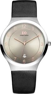 Horlogeband Danish Design IQ14Q1072 Leder Zwart 20mm