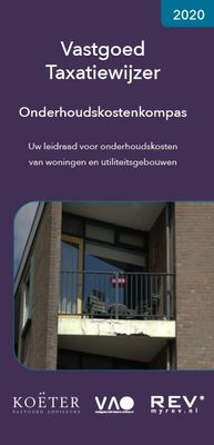 Vastgoed Taxatiewijzer Onderhoudskostenkompas - Koeter Vastgoed Adviseurs - Paperback (9789083008653)