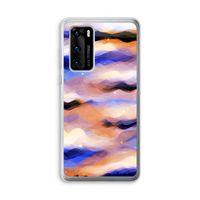 Donkere Wolken: Huawei P40 Transparant Hoesje