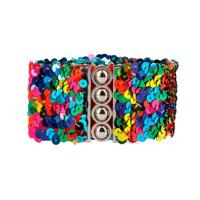 Riem Pailletten regenboog
