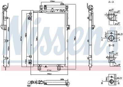 Condensor, airconditioning 940833