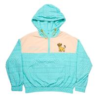 Disney by Loungefly Windbreaker Jacket Lion King Size M Disney by Loungefly Windbreaker Jacket Lion King Size M