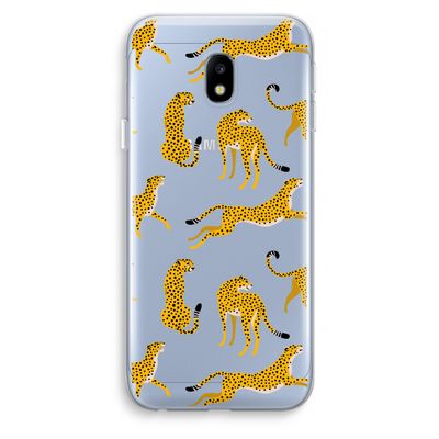 Luipaard: Samsung Galaxy J3 (2017) Transparant Hoesje