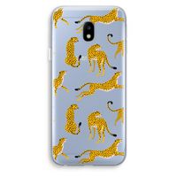 Luipaard: Samsung Galaxy J3 (2017) Transparant Hoesje