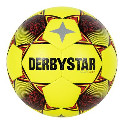 Derbystar Classic Super Light II Kunstgras Voetbal Maat 5 Geel Rood Zwart