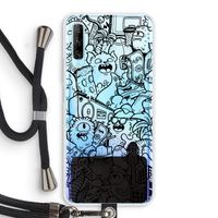 Vexx Black City : Huawei P Smart Pro Transparant Hoesje met koord