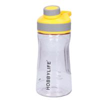 Waterfles / drinkfles / sportfles Aquamania - geel - 530 ml - kunststof - bpa vrij