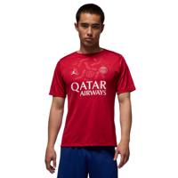 Nike Paris Saint-Germain x Jordan Pre-Match Trainingsshirt 2024-2025 Rood Wit