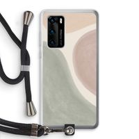 Geo #6: Huawei P40 Transparant Hoesje met koord