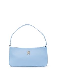 Tommy Hilfiger sac porté épaule à plaque logo - Bleu